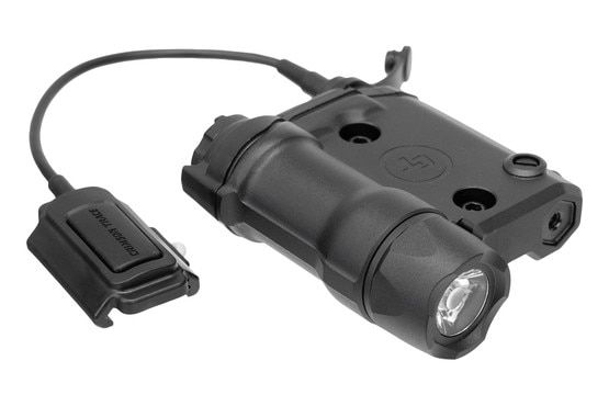 Crimson Trace Black CMR-301 Rail Master Pro Green Laser Sight and Tactical Light System for AR-Type Rifles mounts to pic rails